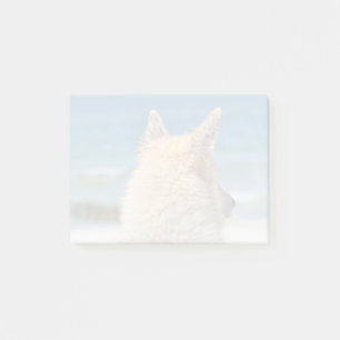Mixed Breed Dog Sun Sand And Surf Post-it Notes