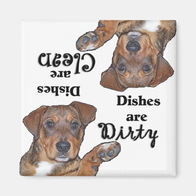 Mixed Breed Lovers Dishwasher Magnet (Front)