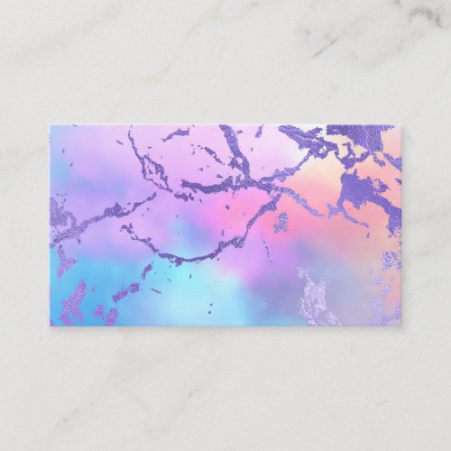 Mixed Color Abstract Watercolor Print Pattern Business Card