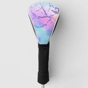 Mixed Color Abstract Watercolor Print Pattern Golf Head Cover