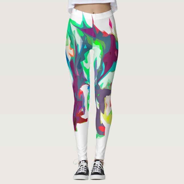 Mixed colors leggings (Front)