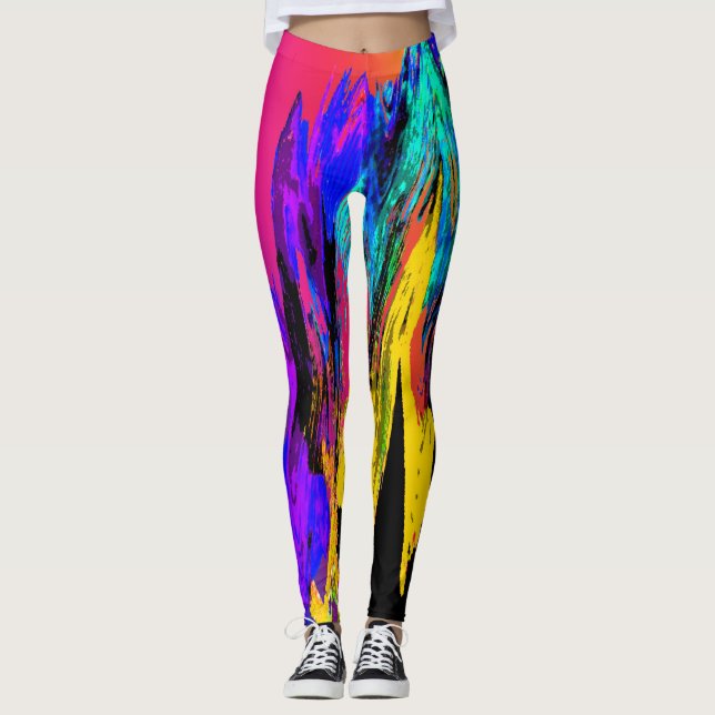 Mixed colors leggings (Front)
