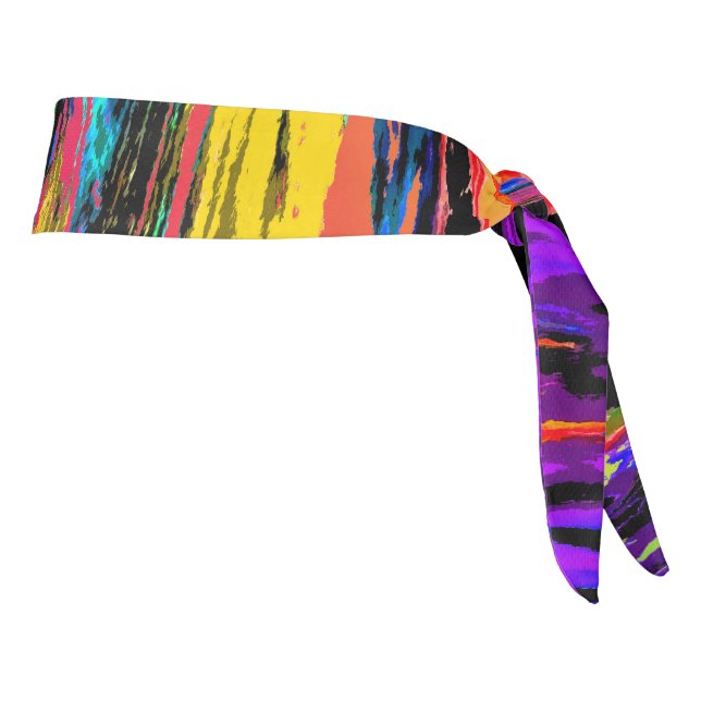 Mixed colors tie headband (Rotate 90)