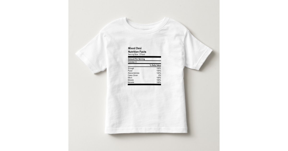 toddler facts shirt