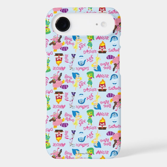 Mixed Emotions Pattern Case-Mate iPhone Case (Back)