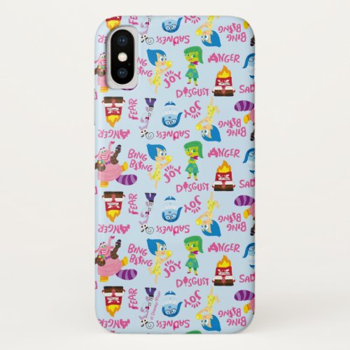 Mixed Emotions Pattern iPhone X Case