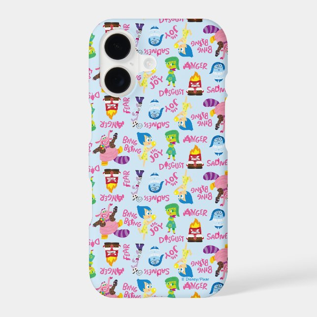 Mixed Emotions Pattern Iphone Case (Back)