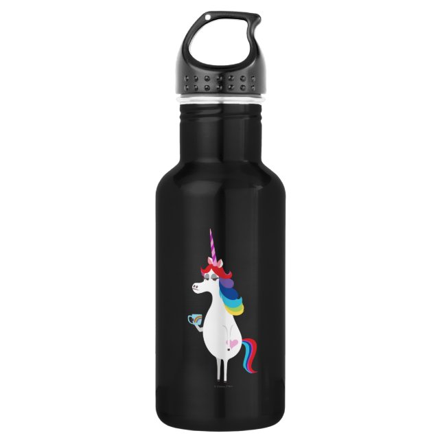 Mixed Emotions Stainless Steel Water Bottle (Front)
