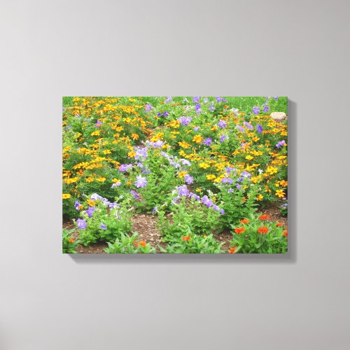 Mixed Flowers Canvas Print