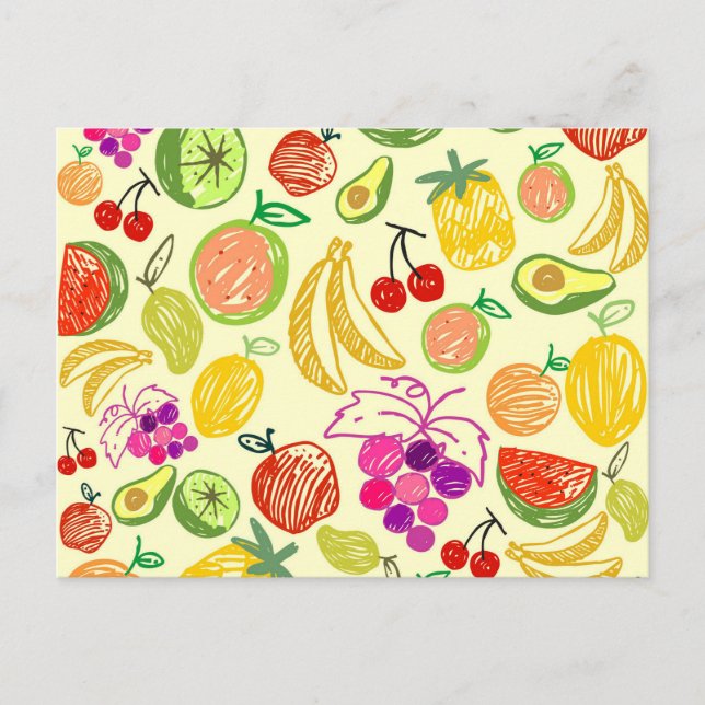 Mixed fruit postcard (Front)