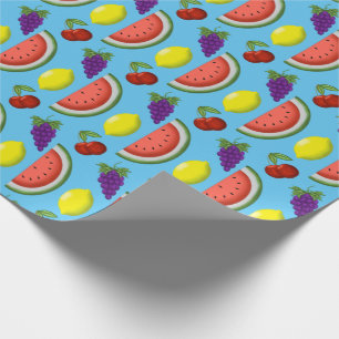 Mixed Fruit Wrapping Paper