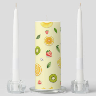 Mixed Fruits 2 Unity Candle Set