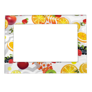 Mixed Fruits 5 Magnetic Frame