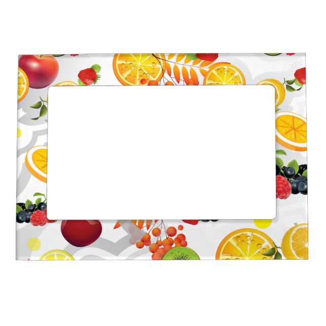 Mixed Fruits 5 Magnetic Frame (Front)