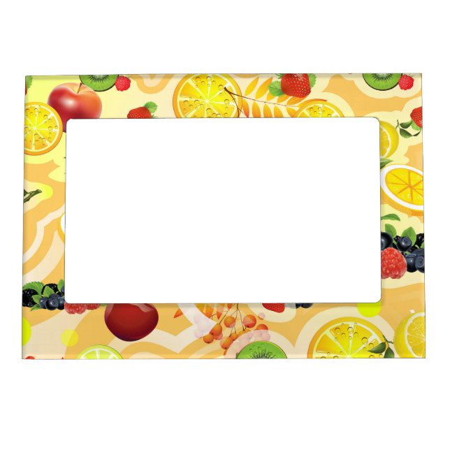 Mixed Fruits 6 Magnetic Frame (Front)