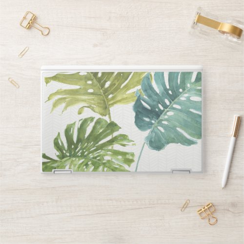 Mixed Greens  Tropical Palms HP Laptop Skin