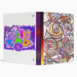 Mixed illustrations binder