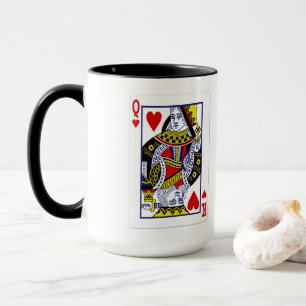 Mixed King & Queen - Two Spirited Playing Card Mug