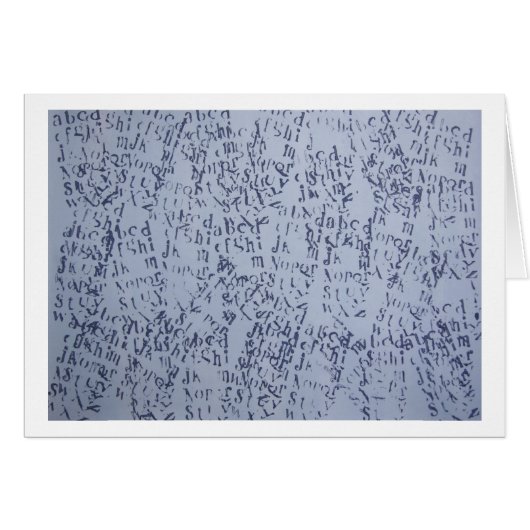 Mixed Letters (Front Horizontal)