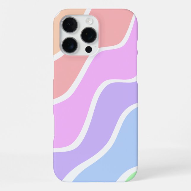 Mixed Light Color Gradient  Iphone Case (Back)