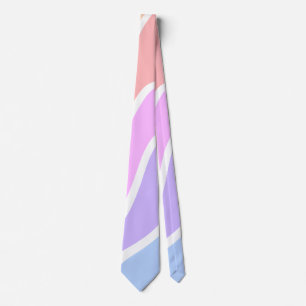 Mixed Light Color Gradient Neck Tie