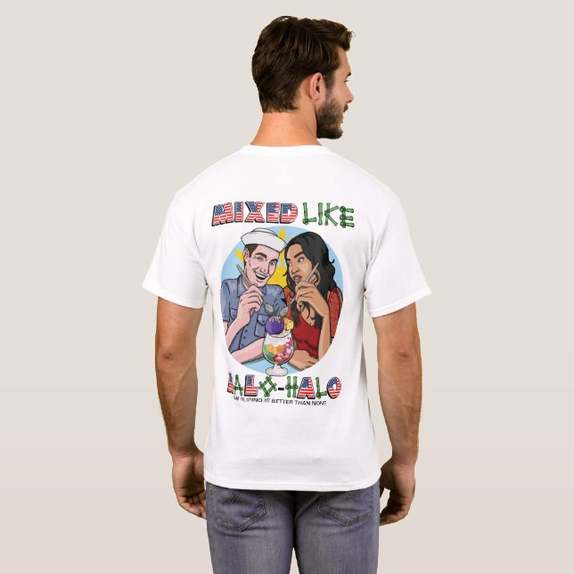 Mixed Like Halo-Halo T-Shirt (Back Full)