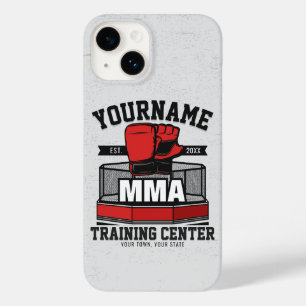 Mixed Martial Arts ADD NAME MMA Fight Training Case-Mate iPhone 14 Case