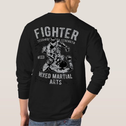 Mixed Martial Arts Fighter MMA 2018 T_Shirt