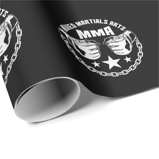 Mixed Martial Arts MMA Wrapping Paper (Roll Corner)