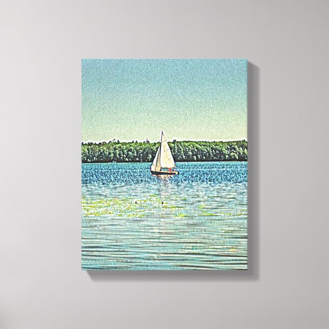 Mixed Media Canvas Wall Art (Front)