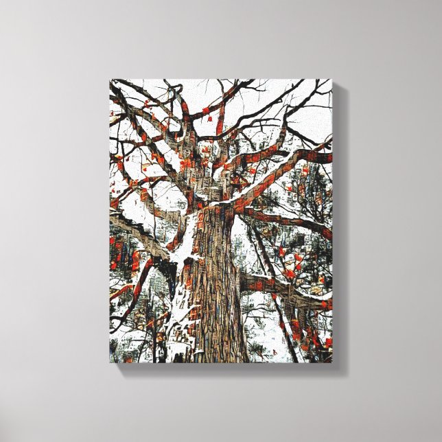 Mixed Media Canvas Wall Art (Front)