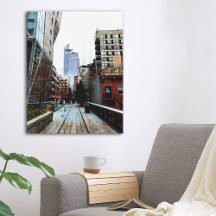 Mixed Media Canvas Wall Art