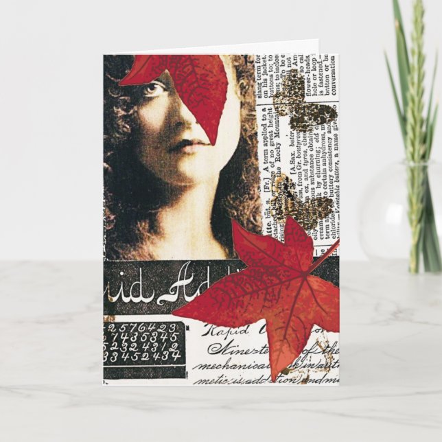 Mixed Media Collage Card (Front)