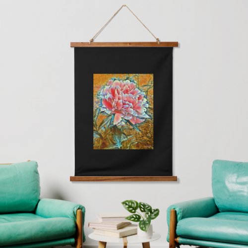 Mixed Media Digital Art Hanging Tapestry