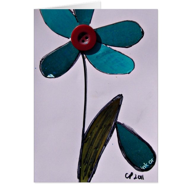 Mixed Media Flower Cards (Front)