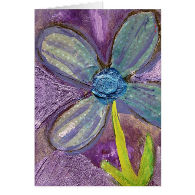 Mixed Media Flower Cards (Front)