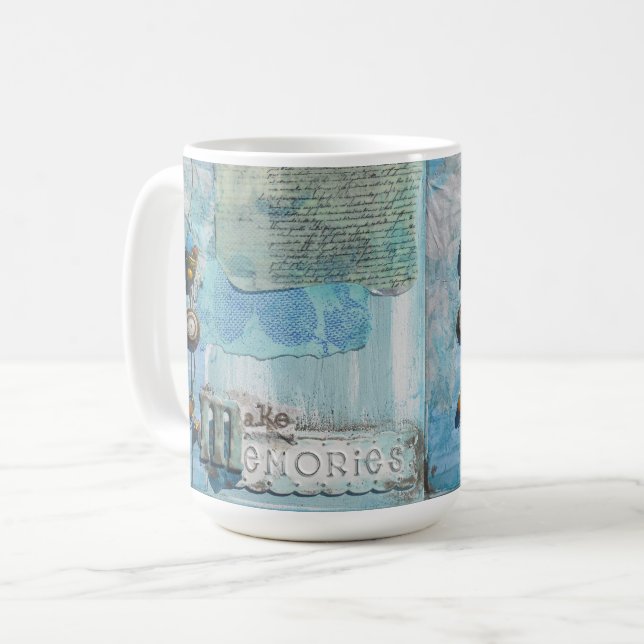 Mixed Media Memories Coffee Mug (Front Left)