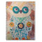 Mixed Media Owl Journal for the Owl Lover