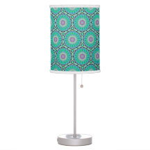 Mixed Media Print Table Lamp AP08B PS343