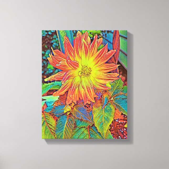 Mixed Media Stretched Canvas Print (Front)