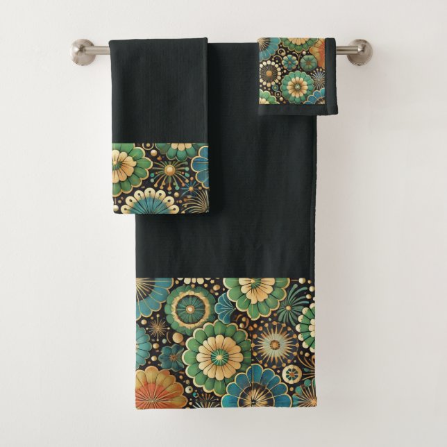 Mixed Melody Bath Towel Set (Insitu)