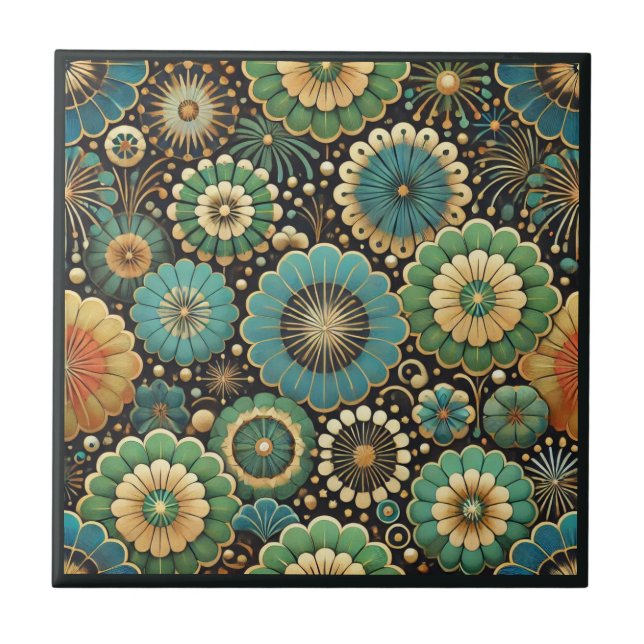 Mixed Melody Ceramic Tile (Front)