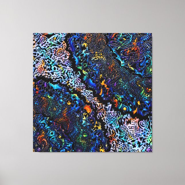 Mixed Messages Canvas Print (Front)
