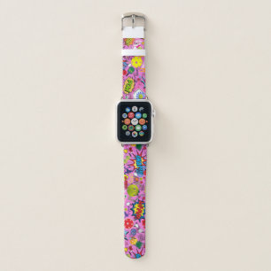 😍 mixed pickleball pink apple watch band