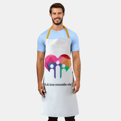 Mixed platform for barbecues apron