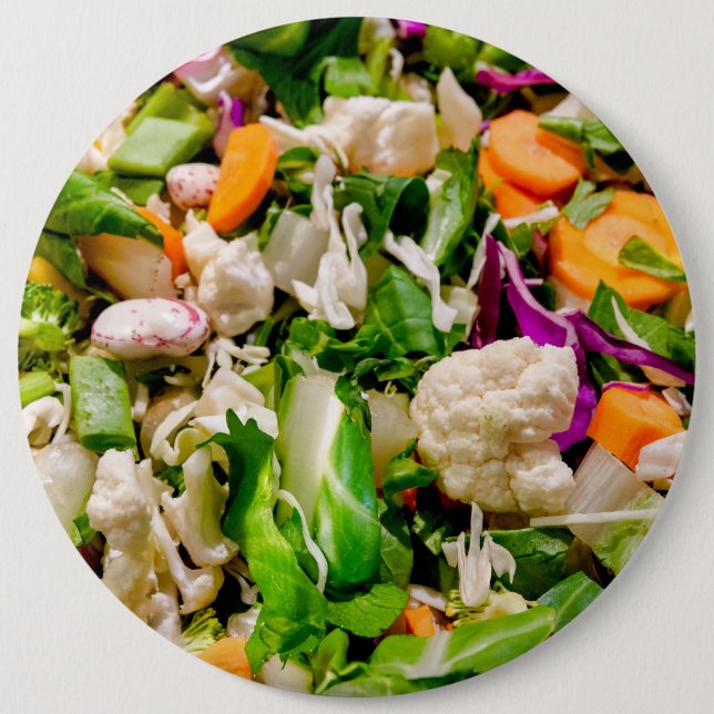 Mixed salad button (Front)