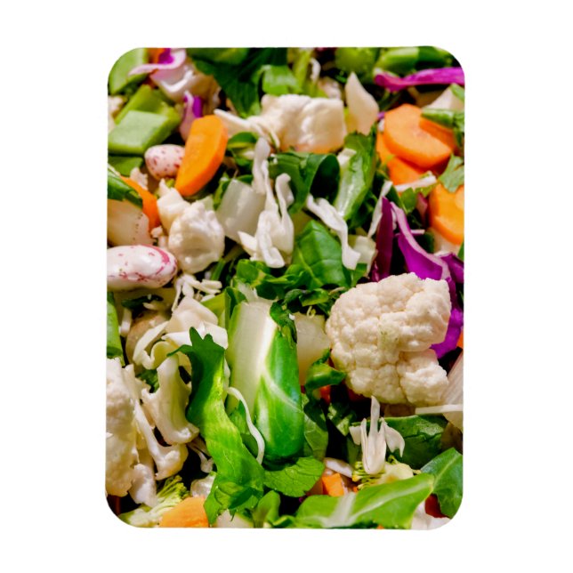 Mixed salad magnet (Vertical)
