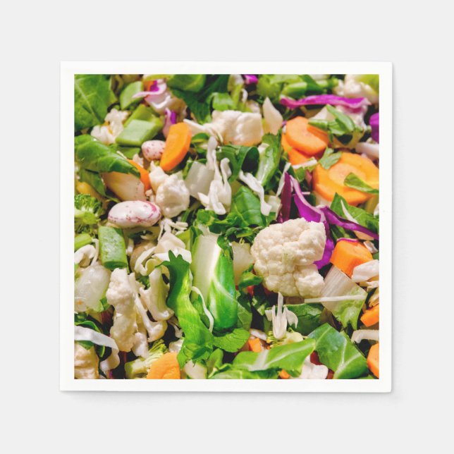 Mixed salad napkins (Front)