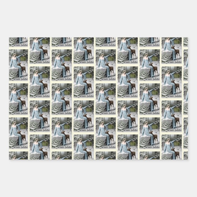 Mixed Set Wrapping Paper Sheets (Front 3)