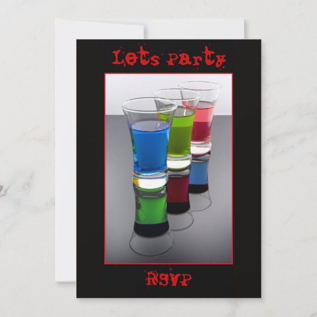 Mixed Shots Invitation (Front)